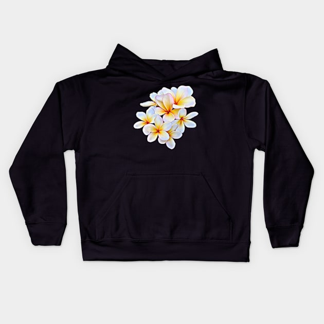 Mango Delight blooms Kids Hoodie by FlossOrFi